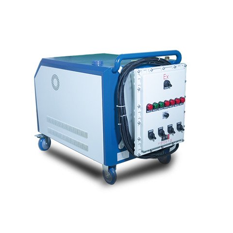 High pressure cleaning machine, an industrial explosion-proof steam cleaner used for oil stain cleaning in oilfield mines