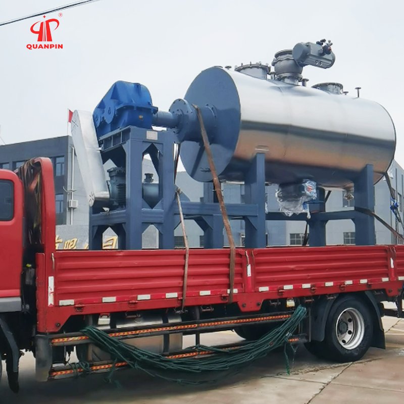 Factory Hot Sale OEM ISO Certificate Big Capacity ZKG 2000L Batch Working Vacuum Slurry Harrow Dryer Wooden Case Provided 10000