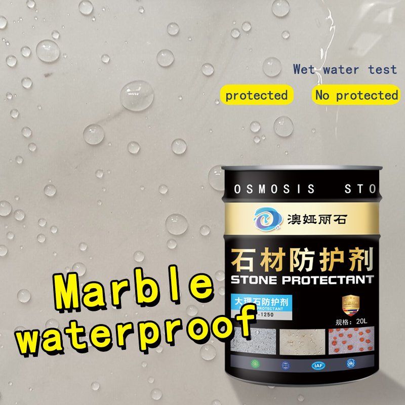 Marble anti-fouling stone curing oil-based transparent waterproofing agent for long-lasting protection
