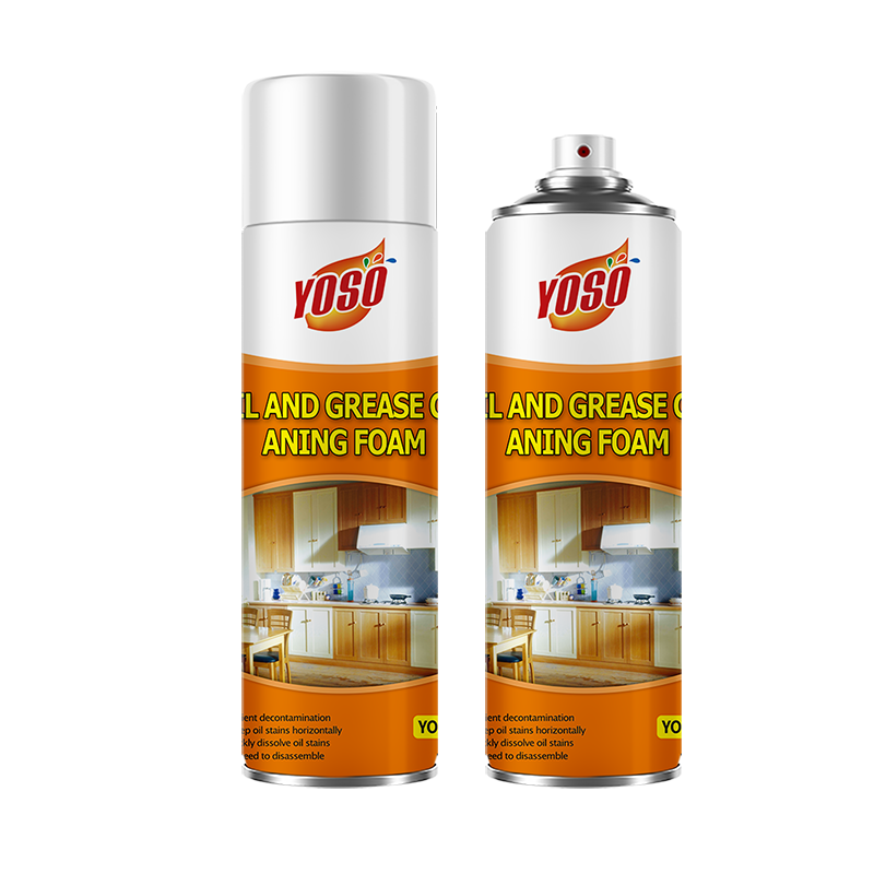 Quality Kitchen Oil Stain Greasy Dirt Remover Household Foaming Degreaser Spray All-Purpose Kitchen Cleaner
