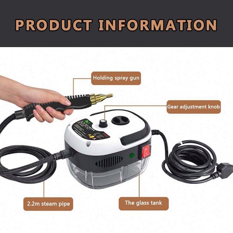 Kitchen Cleaning Machine Small Series Power-Off Chemical-Free 220V-240V 2500 W 1200Ml High-Temperature Remove Five Cleaners
