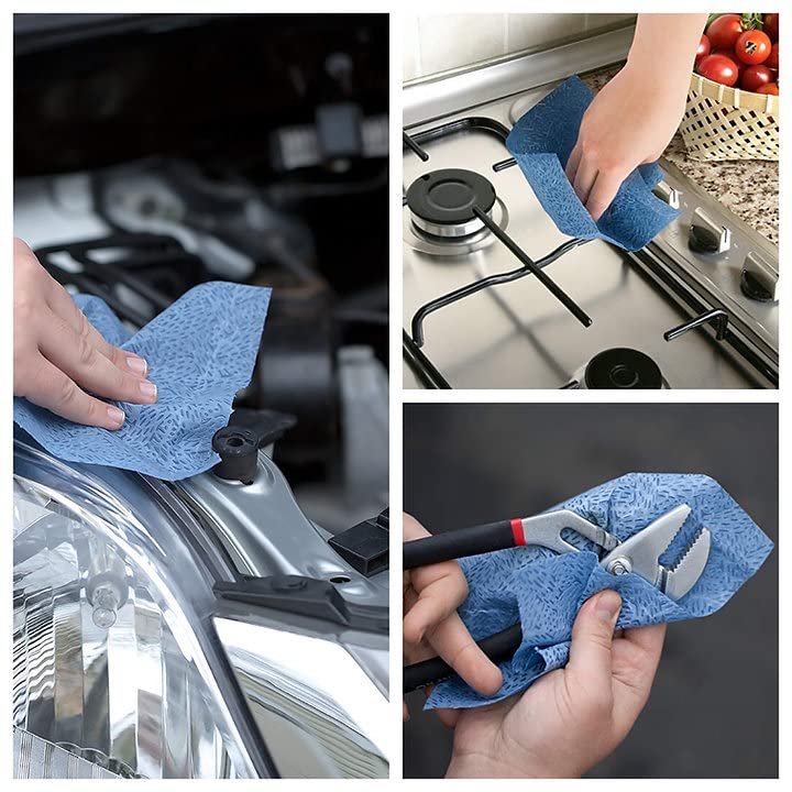MUZI Auto Cleaning Industrial Wiping Rags Cleaning Tack Cloth Non Woven Tack Rags Tacky Wiper