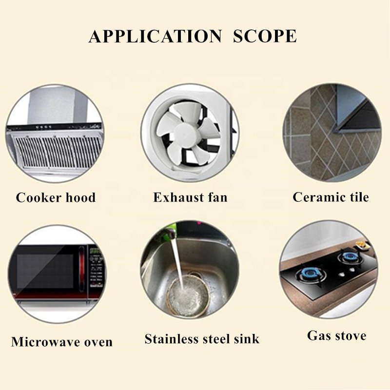 500ML degreaser Remove Grease And Grime Kitchen Spray Oven Cleaner Clear Oil Detergent Remove Liquid For Kitchen Cleaning