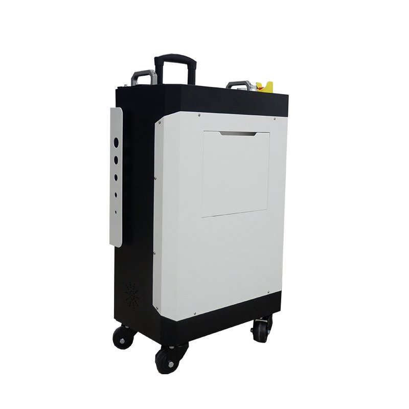 100W 200W 300W Portable Fiber Pulse Laser Cleaning Machine Metal Rust Removal pulsed Laser Cleaner To Remove Rust And Paint