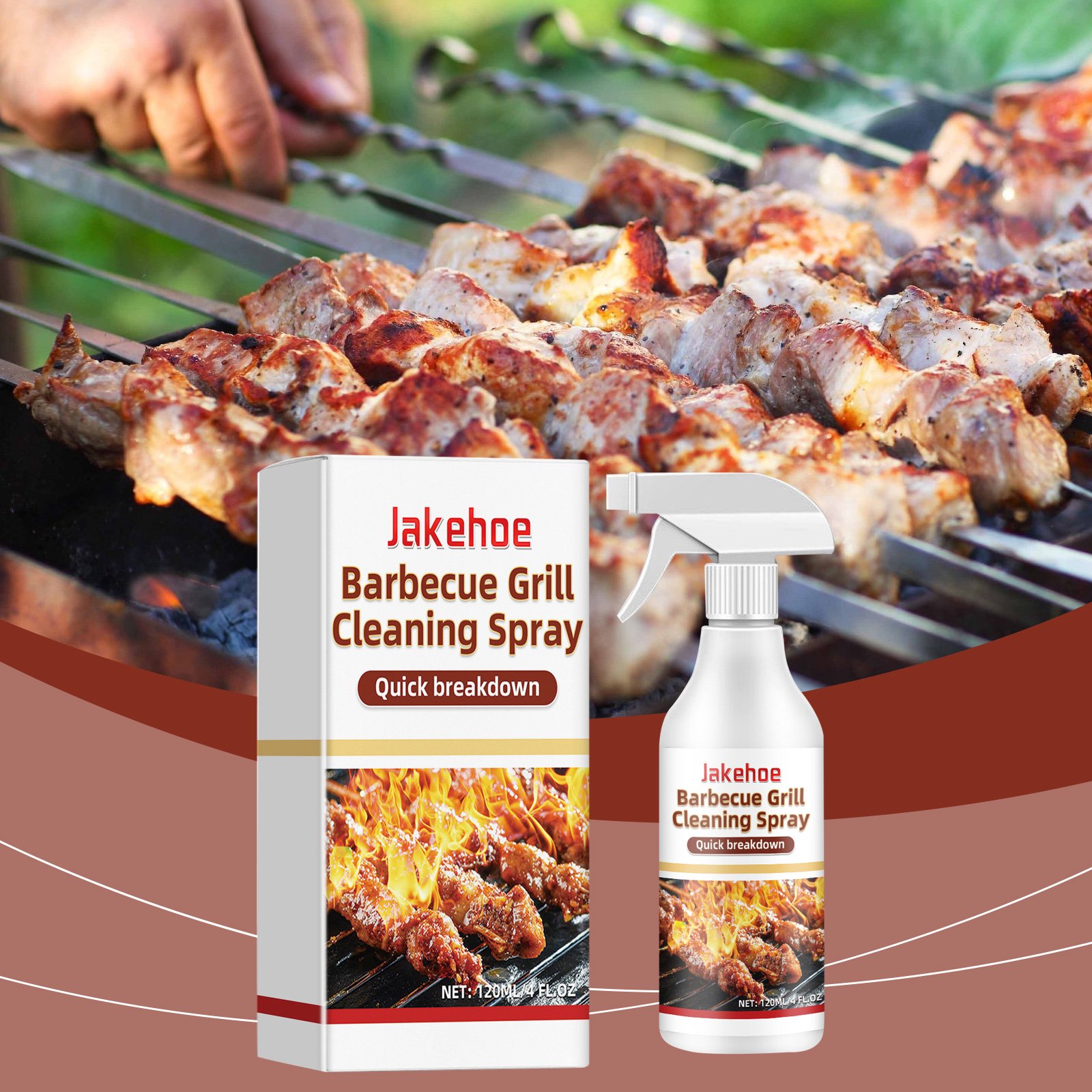 wholesale powerful multi-purpose cleaner barbecue grill oil cleaner spray, BBQ Range Hood degreaser