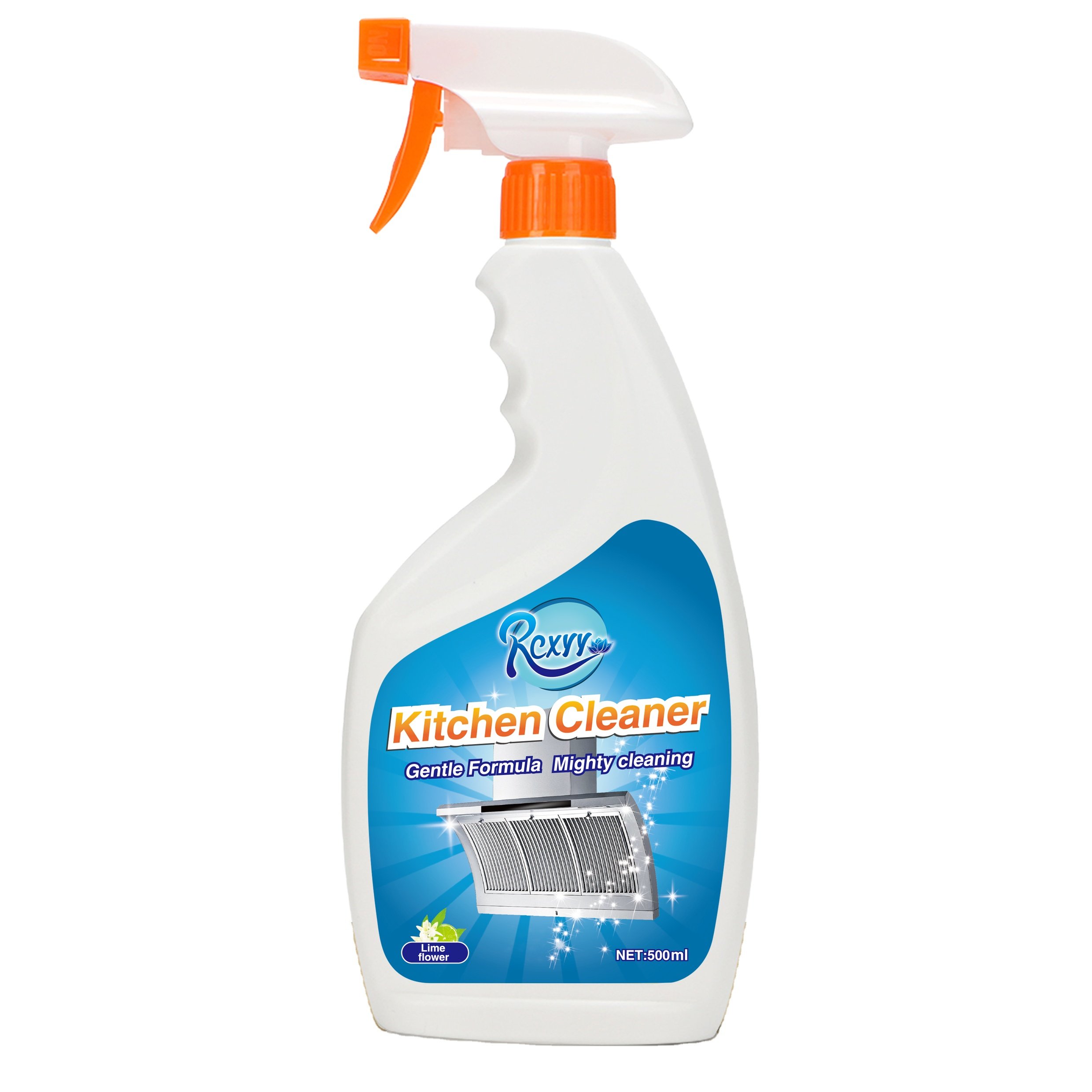 High Effect 500ml Kitchenware washing up wall grease remover hood oil removal Kitchen oil stain Cleaner Spray