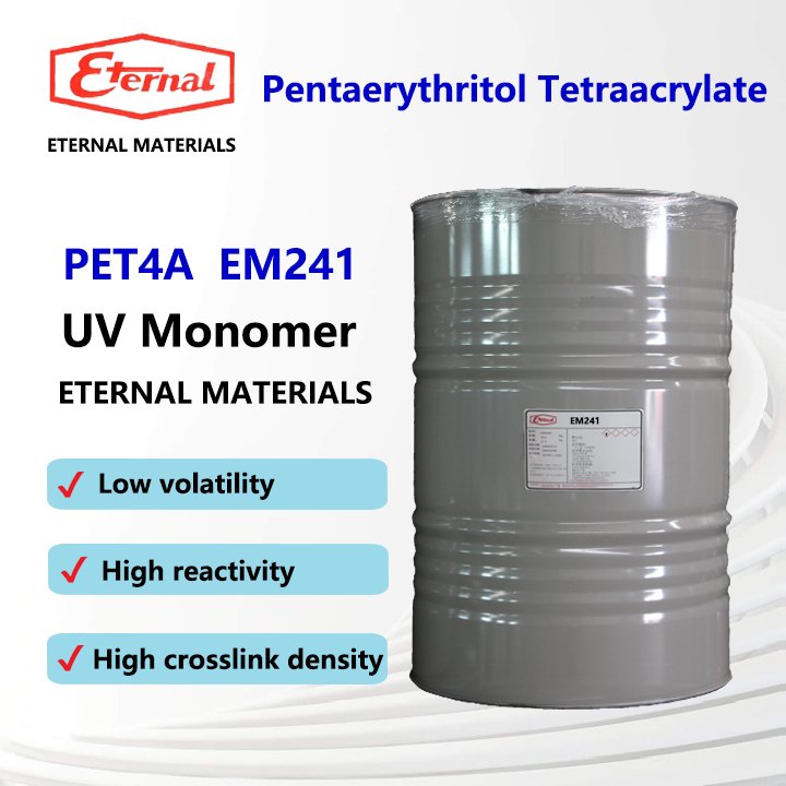 Prime Quality Clear liquid 4986-89-4 Pentaerythritol Tetraacrylate/PET4A For Industrial chemicals