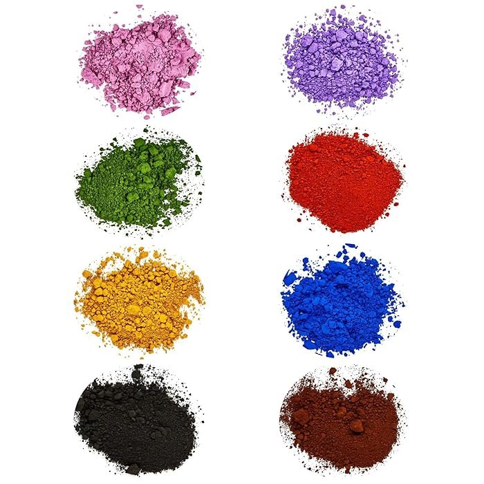 Organic intermediate inorganic concrete pigment for interlock brick iron oxides resins pigmentation yellow iron oxide pigment