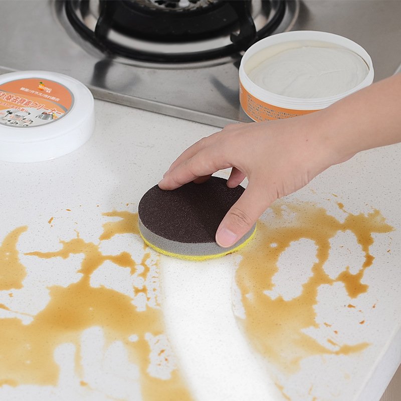 Biodegradable kitchen stainless steel cooker surface strong cleaning paste Cleaner for Stainless Steel