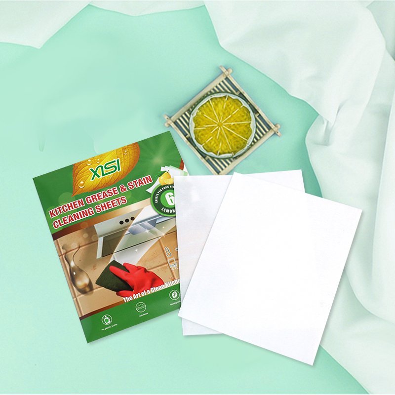 OEM ODM Oil Stain Cleaners Degreaser Deep Cleaning Powerful Foaming Kitchen Cleaner Solid Sheet