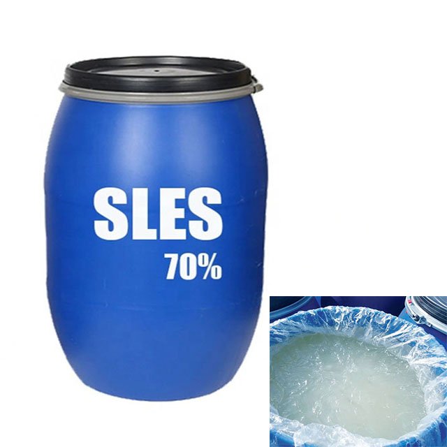 CAS 68585-34-2 SLES 70% Sodium Lauryl Ether Sulfate SLES 70% for Anionic Surfactant