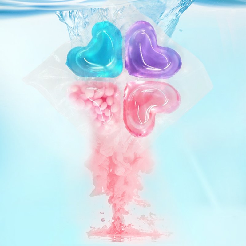 Easy to Operation Fragrance Machine Washing Pods Laundry Capsule 4in1 Custom Apparel Detergent Sheet Powder to Gel Soap 75% 024