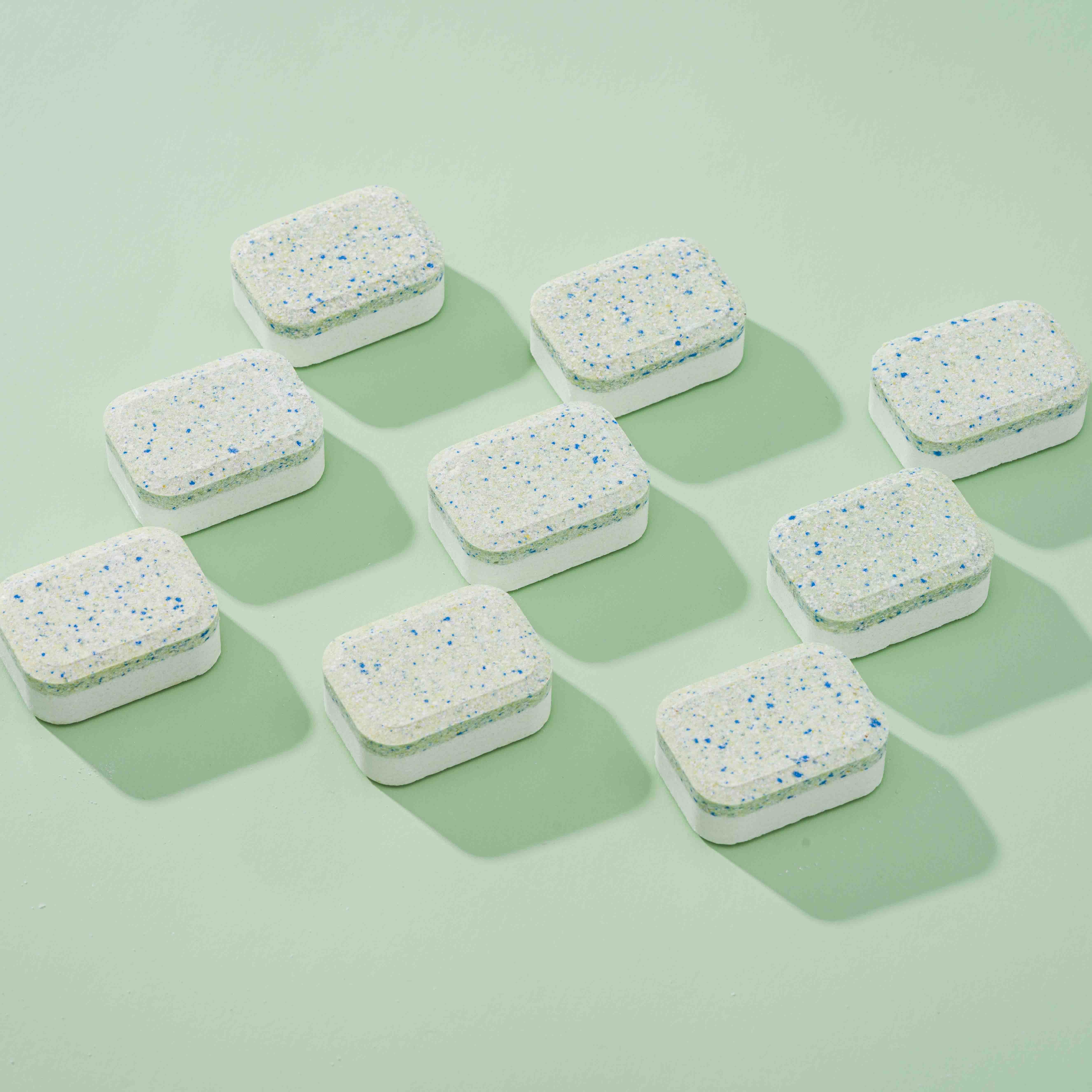 2024 OEM/ODM biodegradable eco-friendly products bulk dishwasher tablets washing machine dishwashing tablets oil removal product