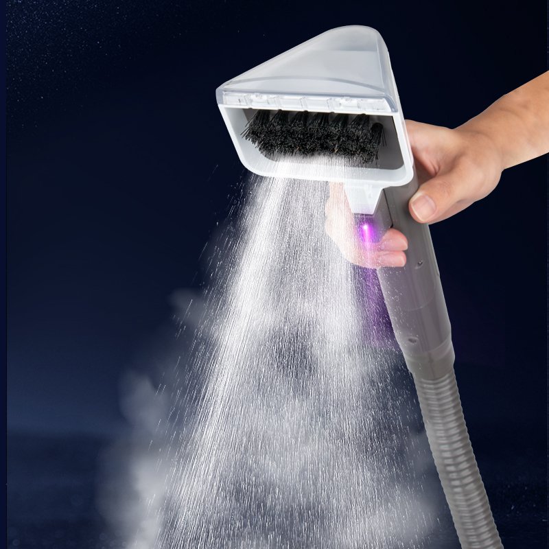 LED Screen Handheld Steam Spot Vacuum Cleaner Wired and Portable