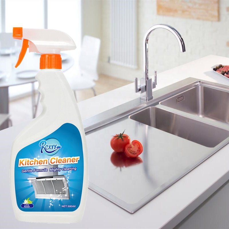 500ML Removing Hood Oven Kitchen Stain Cleaner Heavy Oil Stain Kitchen Cleaners Spray