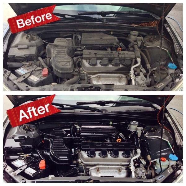 Car Cleaning Spray Products AEROPAK 500ml Bottle Spray Engine Surface Degreaser Cleaner Spray