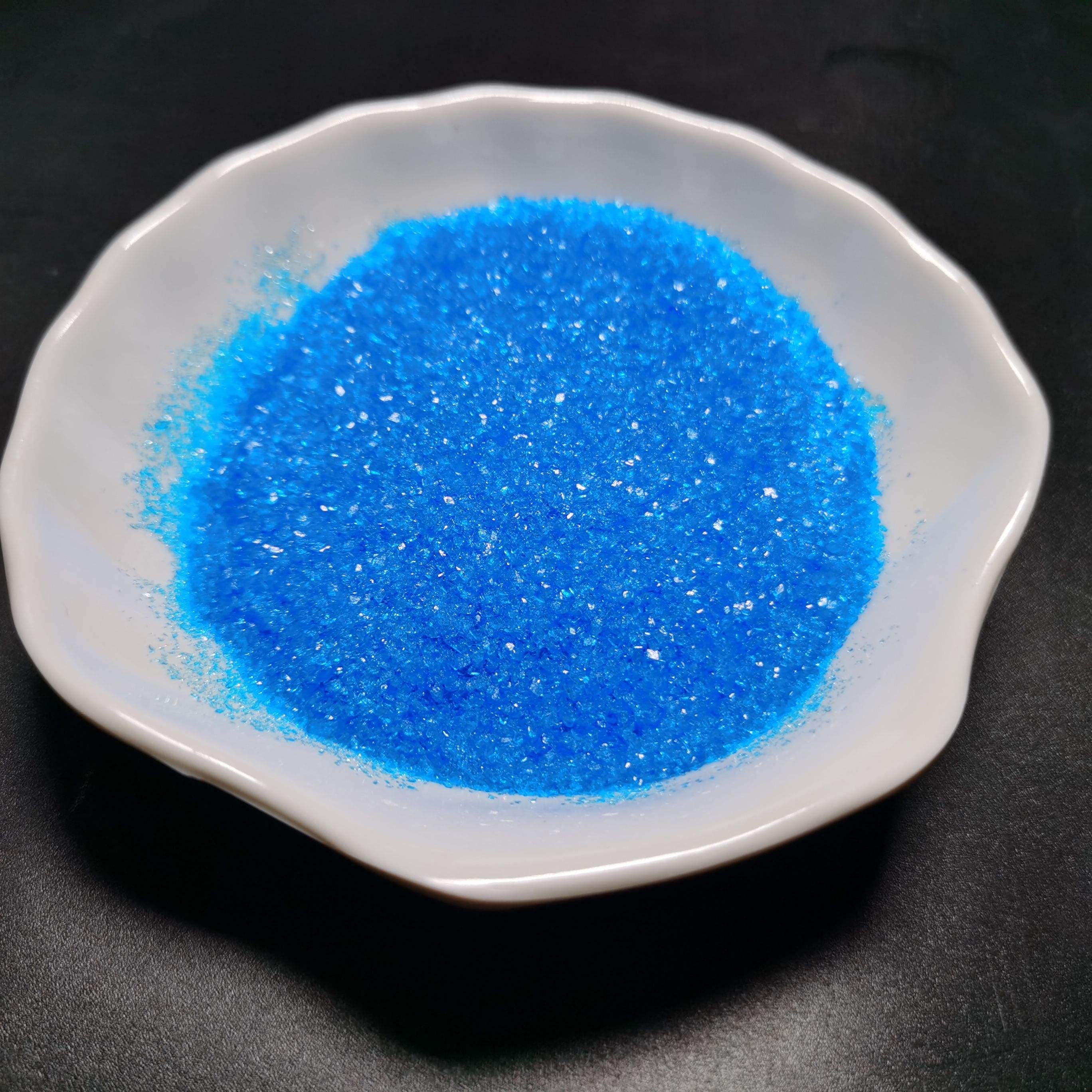 Hot wholesale price Industrial grade blue crystal powder blue sail, bile alum, copper alum ex-factory price