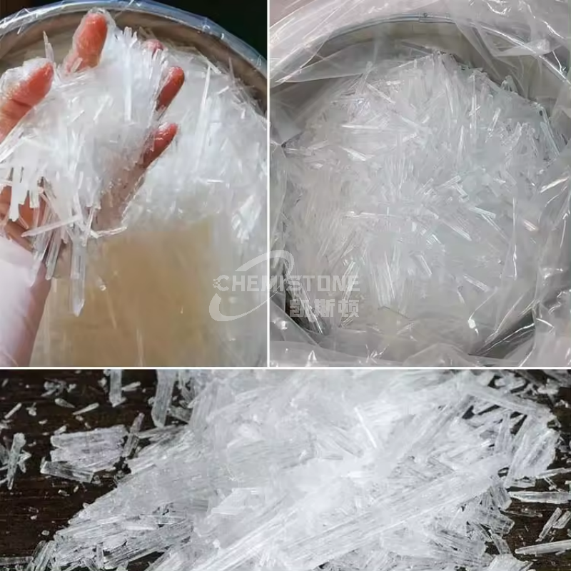 Fast Delivery Organic Intermediate Pure Crystals Menthol Crystal Cas 89-78-1