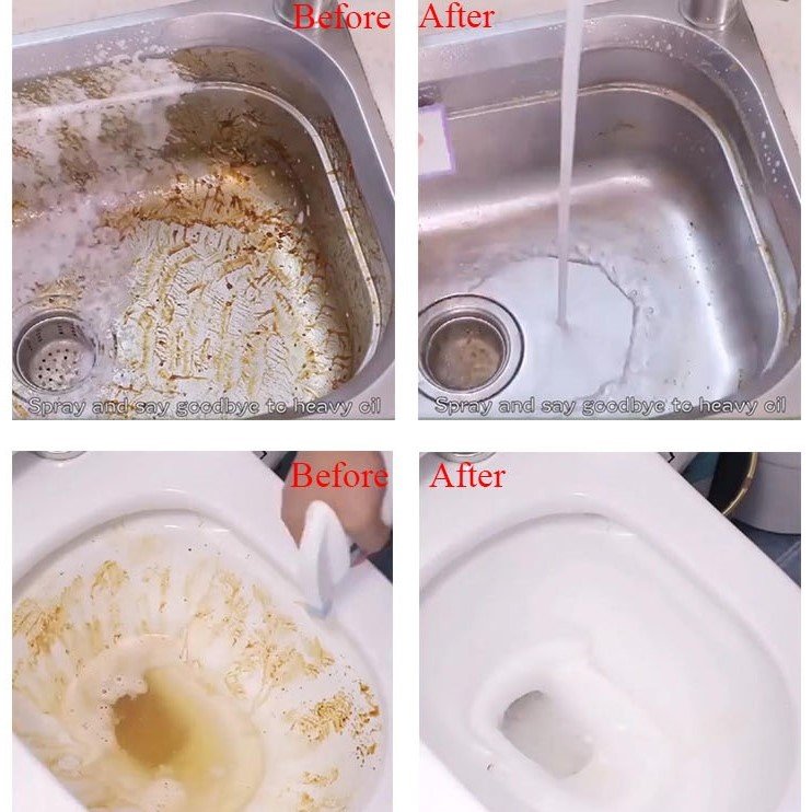 Oil Degreasing Detergent multifunctional effervescent kitchen cleaner tablet for Spray Bottle