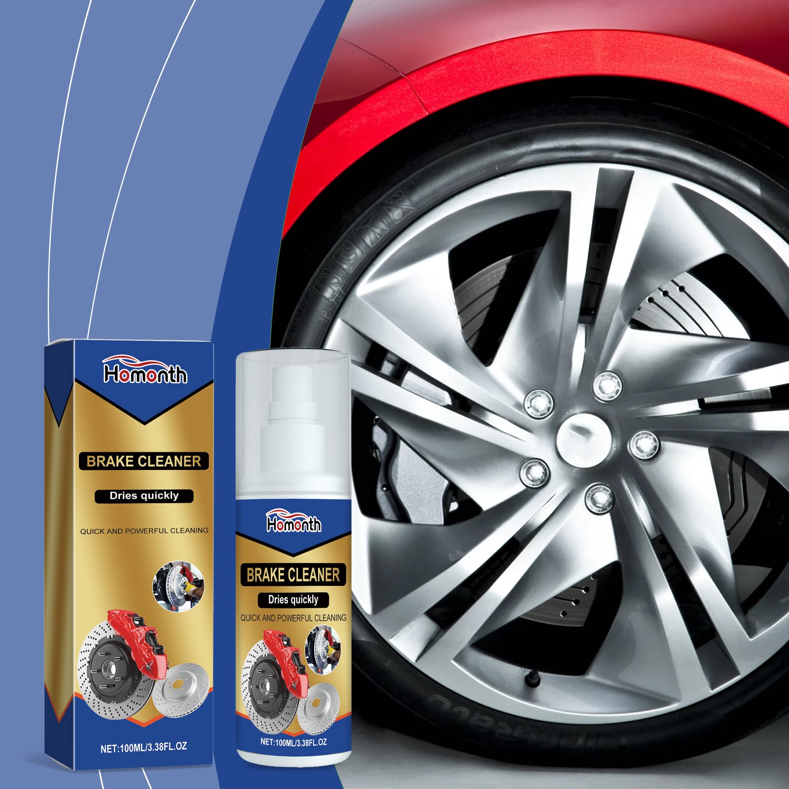 Homonth Best Brake Cleaner Oil Remove Brake Cleaner Liquid Effective Brake Dust Cleaner