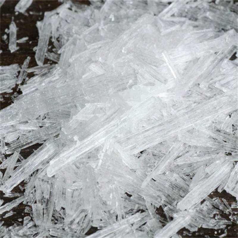 High quality chemicals natural organic intermediates menthol crystals for sale in stock