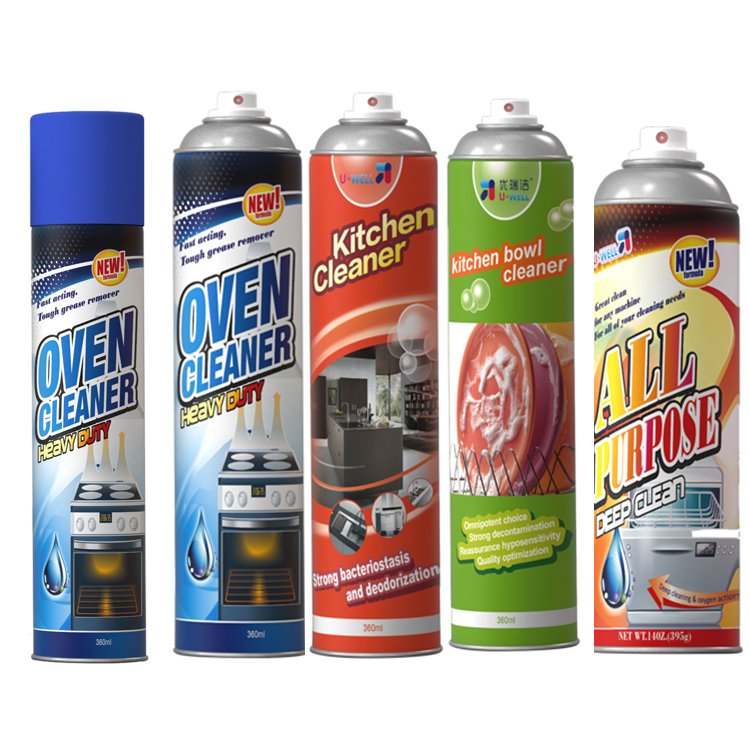U.well Household Bubble Grease Cleaning Stove Barbecue Grill Kitchen 150-500ml multi purpose stove foam cleaner spray