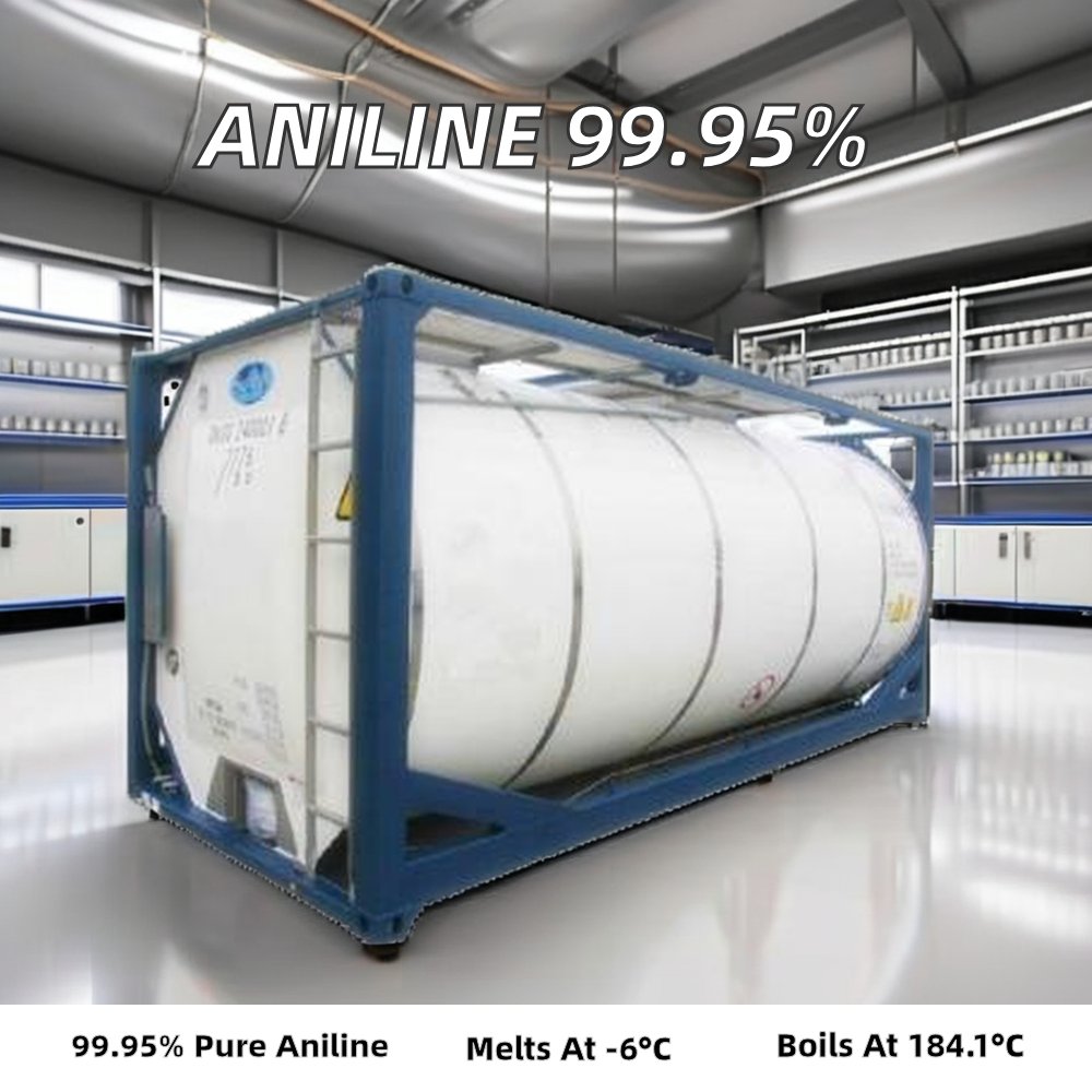 Best Selling Shandong Jinling Group Organic Intermediate High Purity 99.95% Aniline Oil Also Known as Agrochemical Intermediates