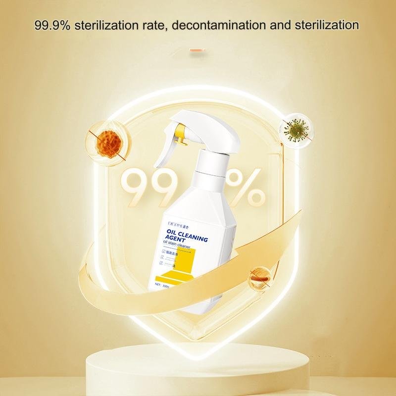 300ML Household Cleaning Oil Stain Remover Cleaning Detergent Kitchen Foam Cleaner