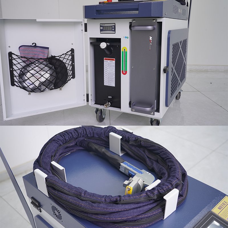 High Quality 1000w 2000w Fiber Laser Cleaning Machine For Oil Stain Rust Coating Materials Paints Removal Laser Cleaner