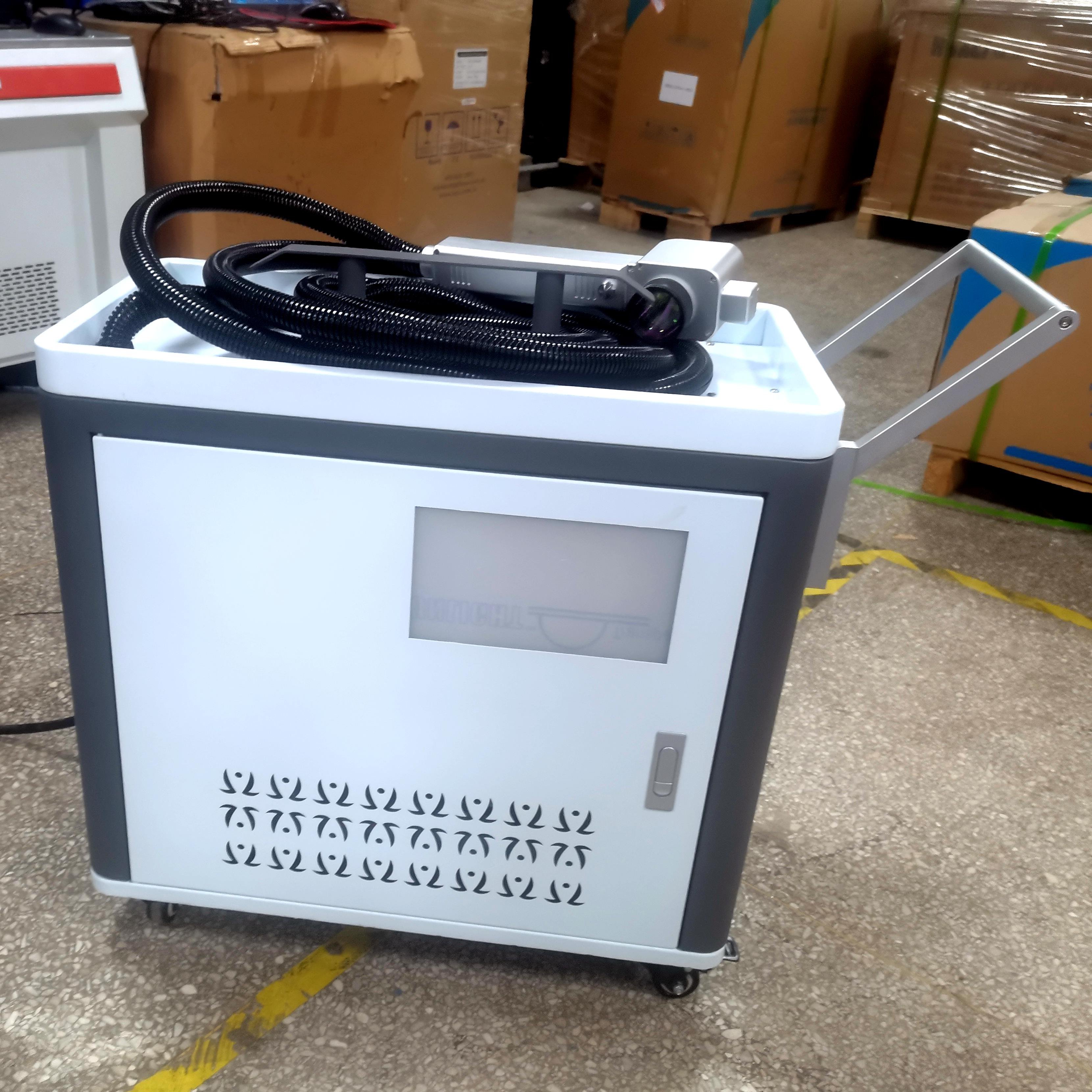 200w Laser Cleaning Machine for Metal Rust Removal Surface Cleaning and Oil Stain Remova Featuring JPT Laser Technology