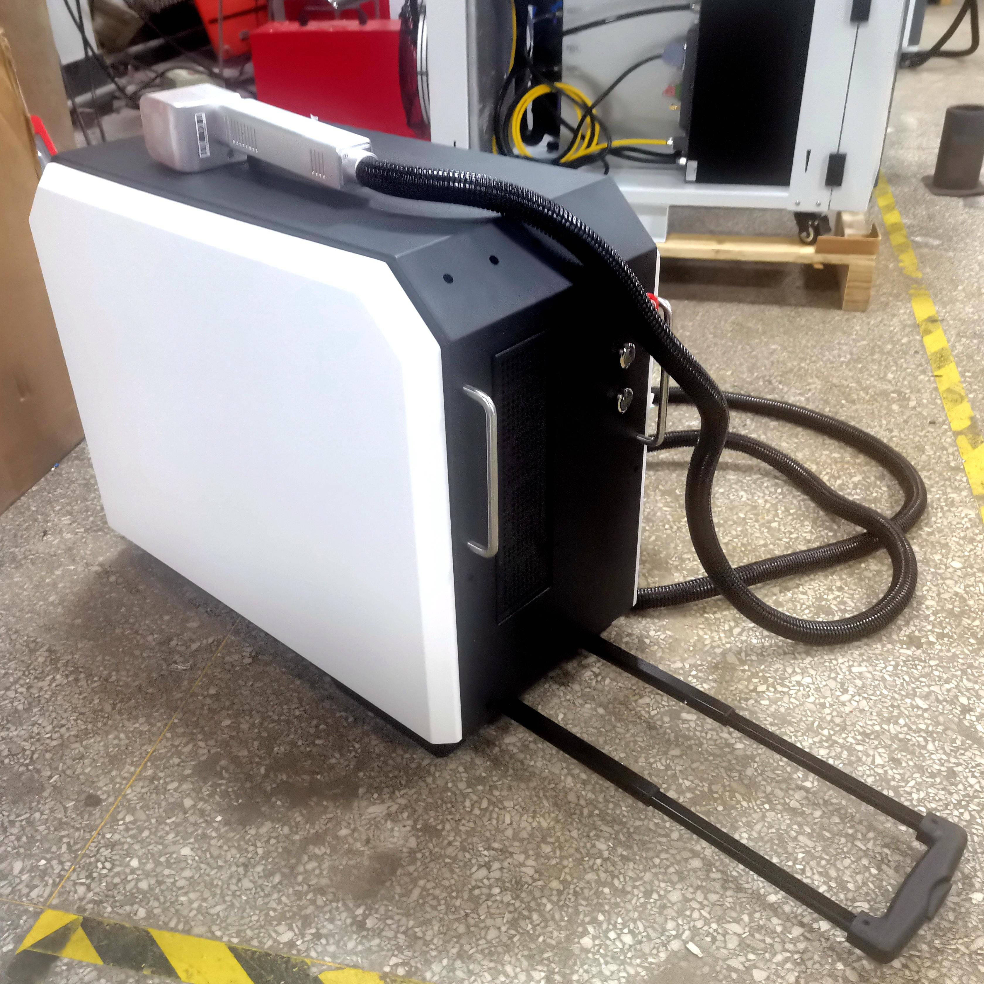 200w Laser Cleaning Machine for Metal Rust Removal Surface Cleaning and Oil Stain Remova Featuring JPT Laser Technology