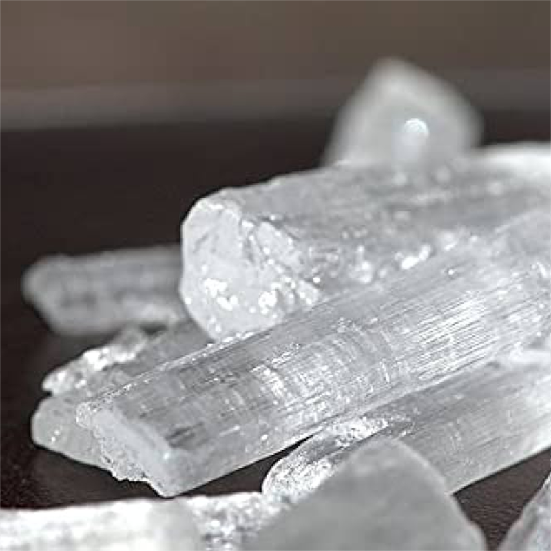 2024 China Top quality chemicals natural organic intermediates menthol crystals factory stock for sale