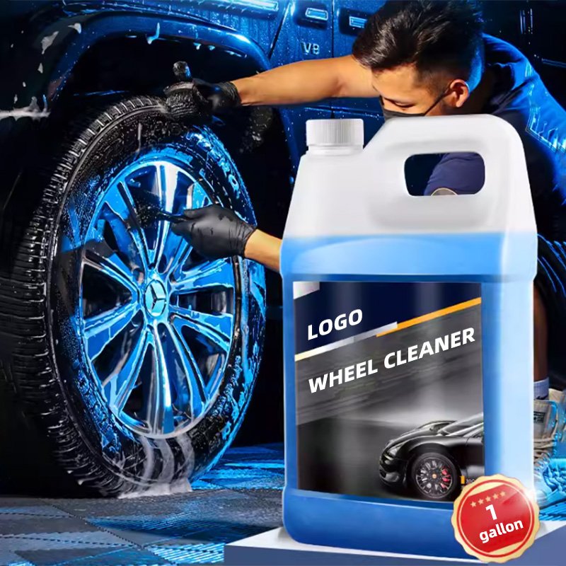 Wheel Cleaner 4L Car Care Products Car Cleaning Detailing Washing Foaming Cleaner Car Detailing Products