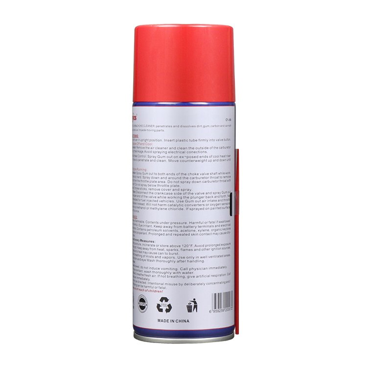 450ml HERIOS Carburetor Cleaner Carb and Choke Cleaner Spray Quickly Dissolves Gum Varnish And Other Fuel Residues