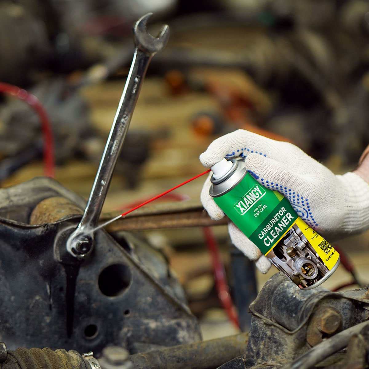 Factory Customized OEM Car cleaner Car Carburetor Air Cleaner Carburetor Choke Carb Cleaner Spray intake system cleaner