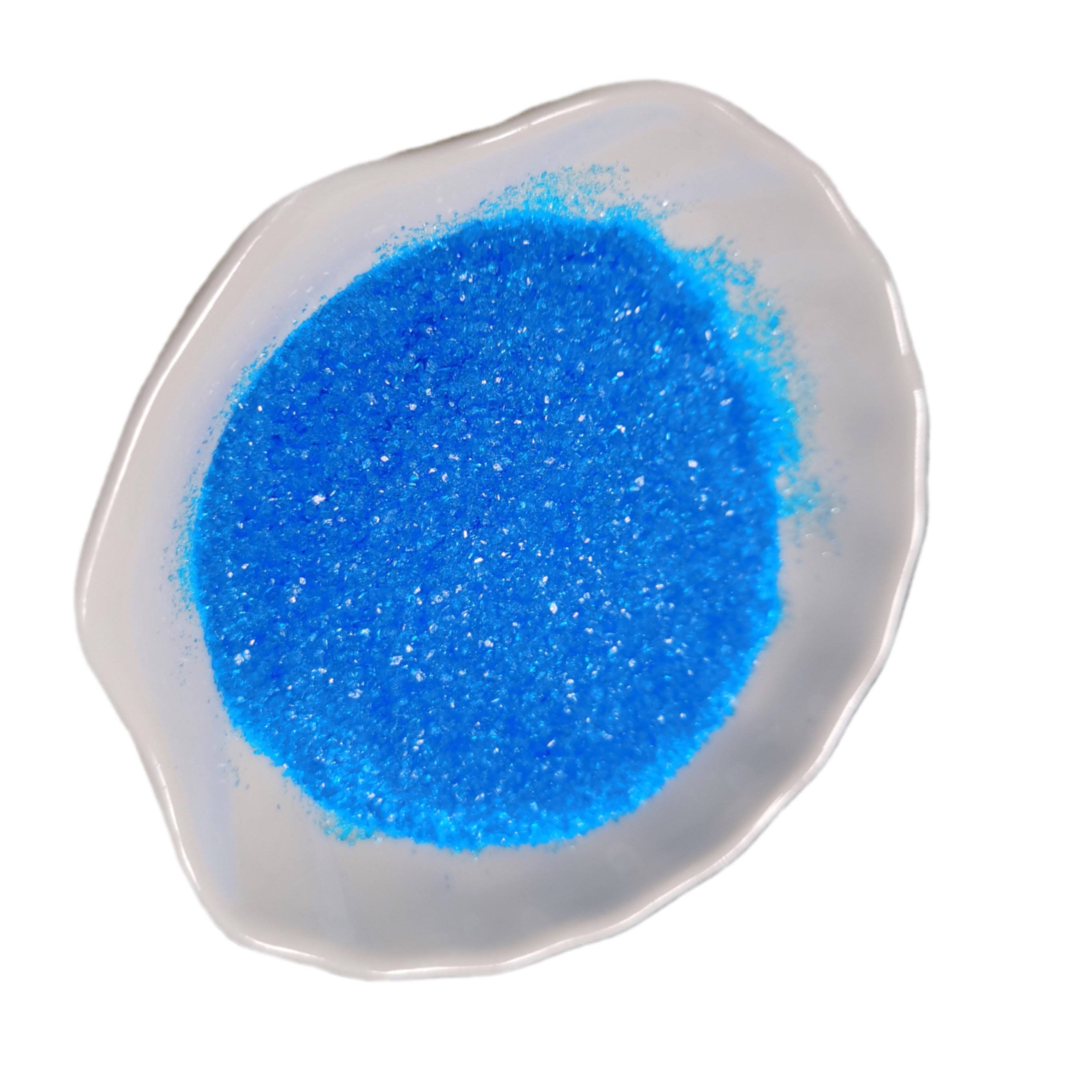 Blue crystals of blue alum for industrial use 99% for agricultural use
