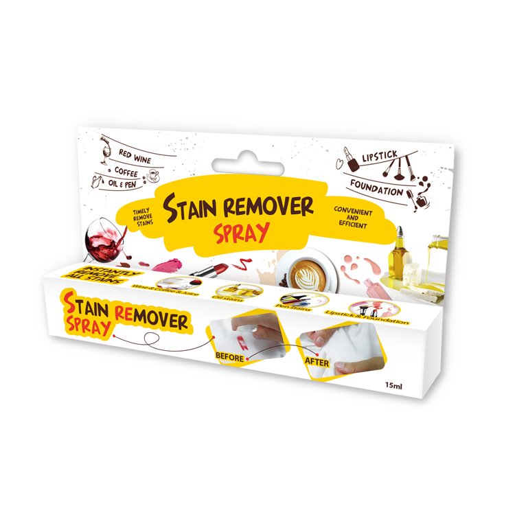 Instant and effective stain remover spray use for clothing