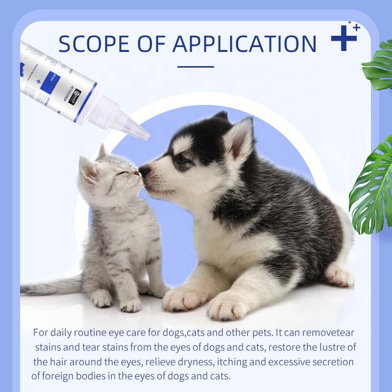 Manufacturers 60ml N4P Natural Pet Eye Stains Remover Drops Dog Cat Removes Tear Cleaner