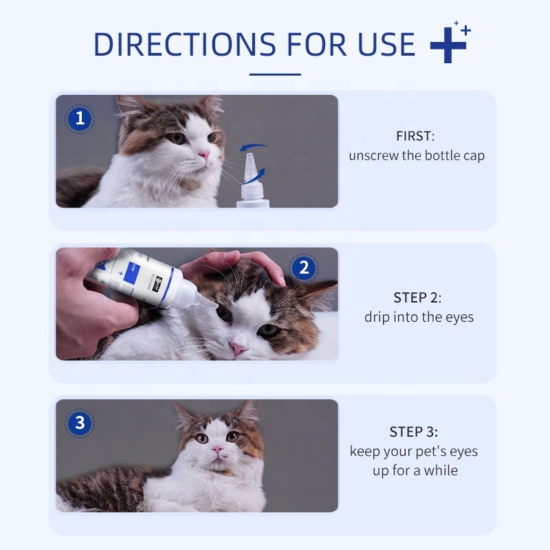 Manufacturers 60ml N4P Natural Pet Eye Stains Remover Drops Dog Cat Removes Tear Cleaner