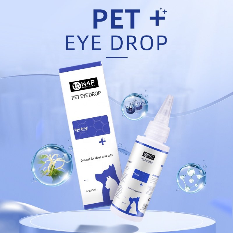 Manufacturers 60ml N4P Natural Pet Eye Stains Remover Drops Dog Cat Removes Tear Cleaner