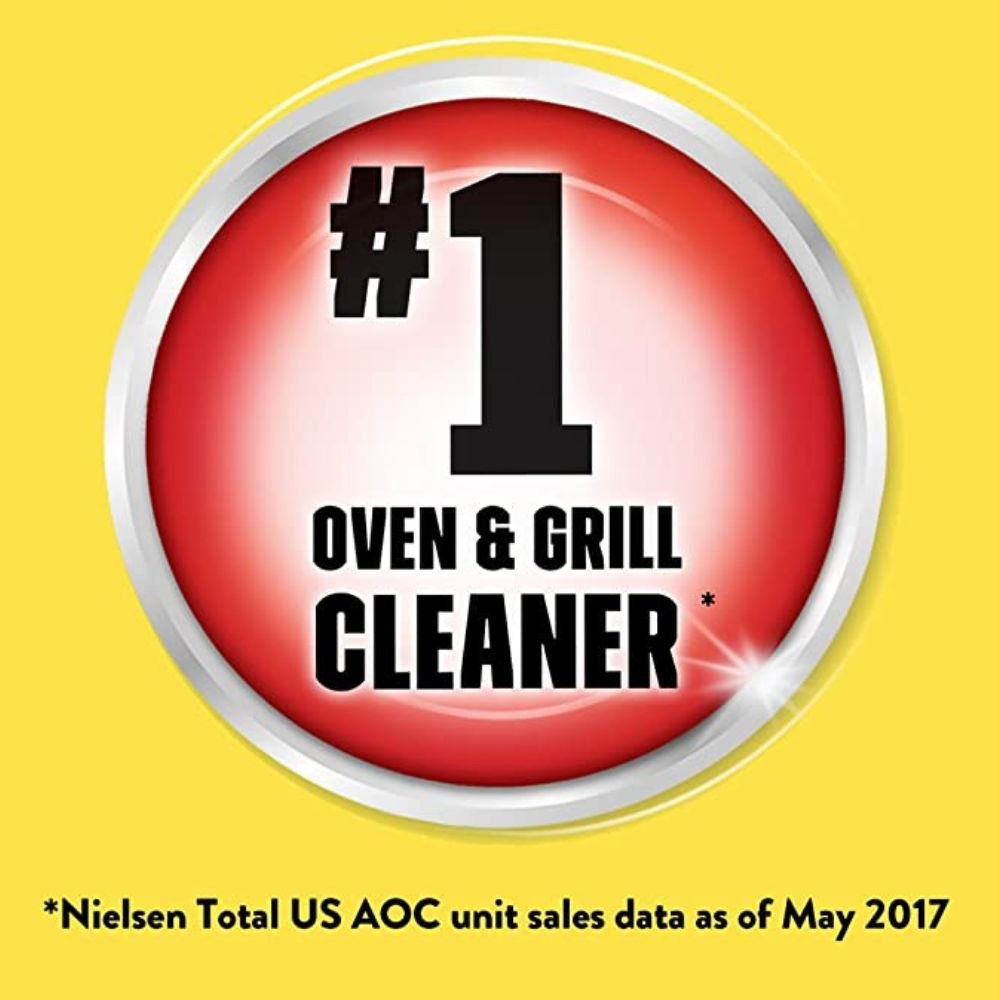 Effective Stain Remover Specialized Formula Burnt-On Spills Removal Kitchen Application Easyoff Heavy Duty Oven Cleaner