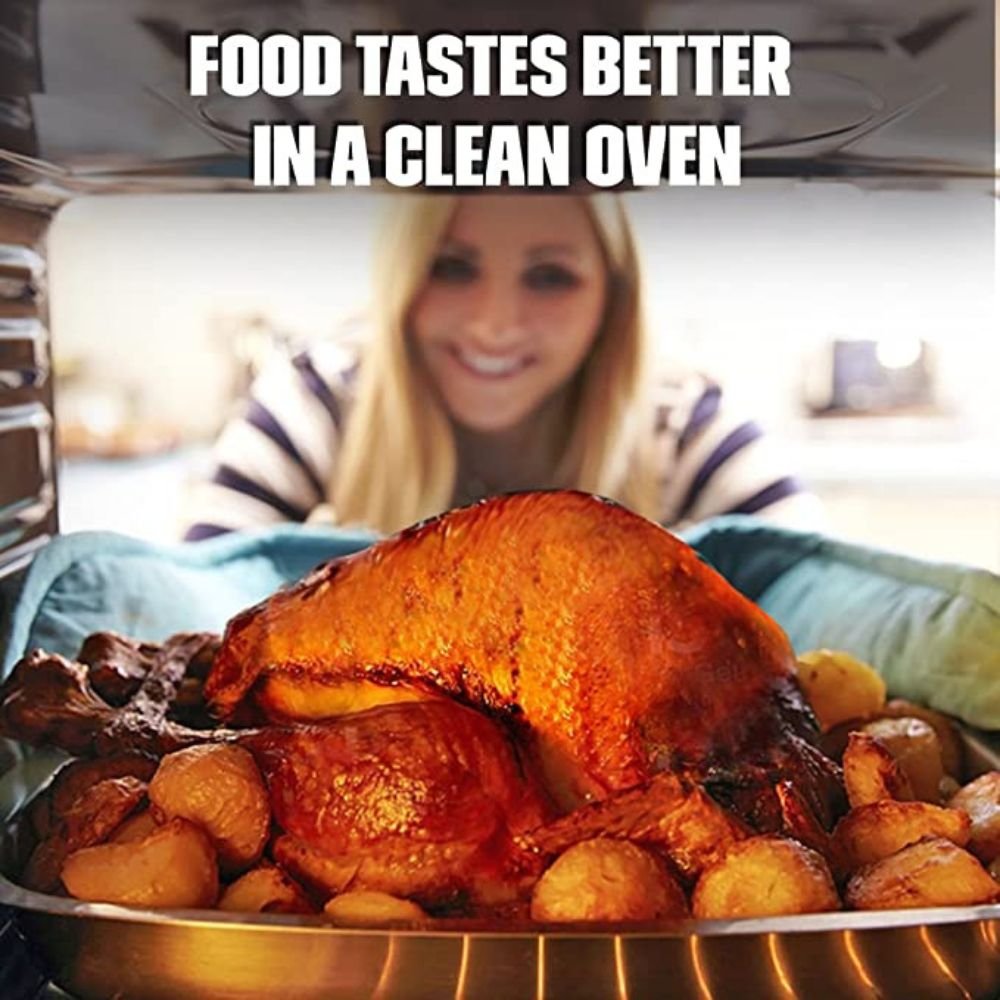 Effective Stain Remover Specialized Formula Burnt-On Spills Removal Kitchen Application Easyoff Heavy Duty Oven Cleaner