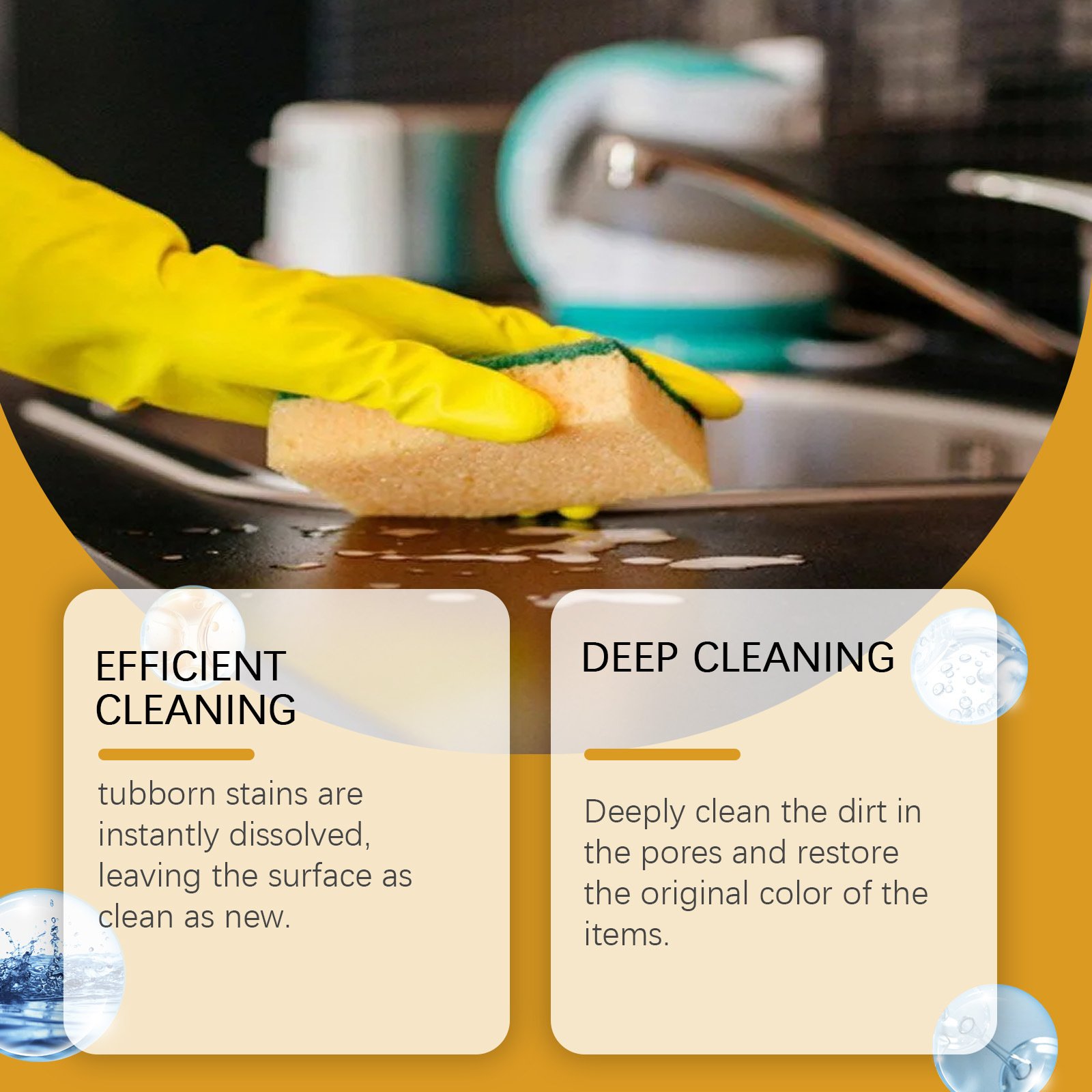 Best selling furniture floor stove heavy oil stain removal multifunctional foam cleaner for home use