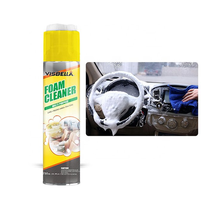 Visbella Hot Selling Powerful 750ml Foam Cleaner For Daily Supplies