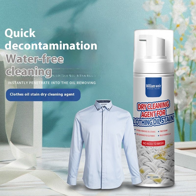 Wholesale Strong Oil Removal Foam Cleaner Home No-Wash Stain Removal Agent for Clothing Dry Cleaning Oil Persil Stain Remover