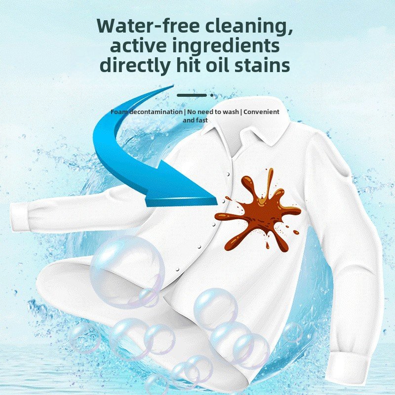 Wholesale Strong Oil Removal Foam Cleaner Home No-Wash Stain Removal Agent for Clothing Dry Cleaning Oil Persil Stain Remover