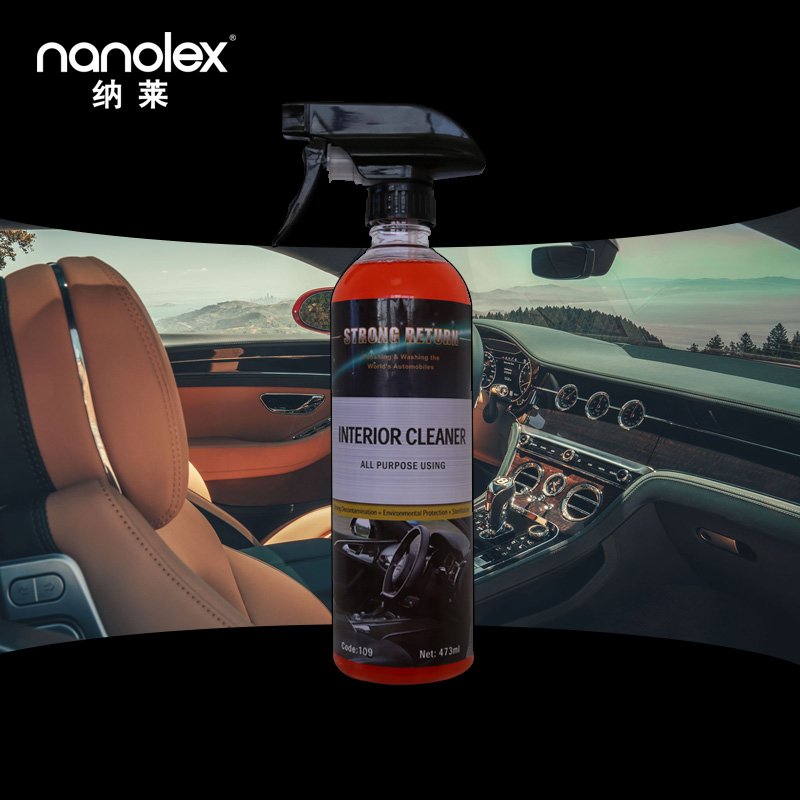 Nanolex 109 pH Neutral Low Foam Car Interior Spray Cleaner Household Leather Sofa Carpet Stains Remover Wash Shampoo