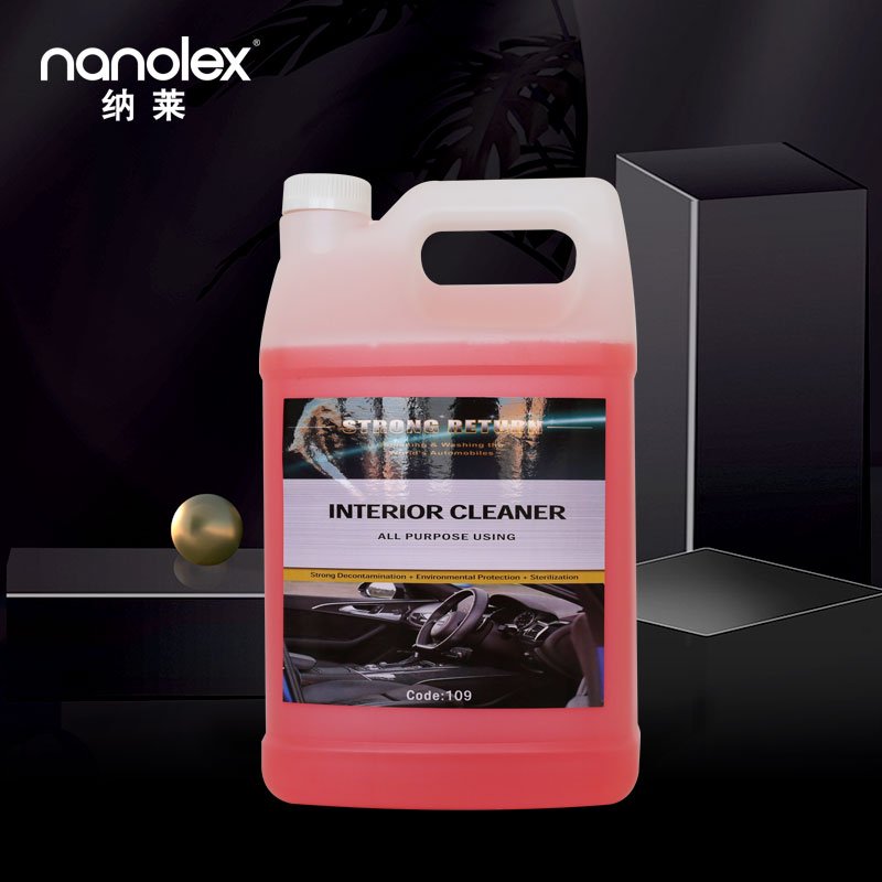 Nanolex 109 pH Neutral Low Foam Car Interior Spray Cleaner Household Leather Sofa Carpet Stains Remover Wash Shampoo