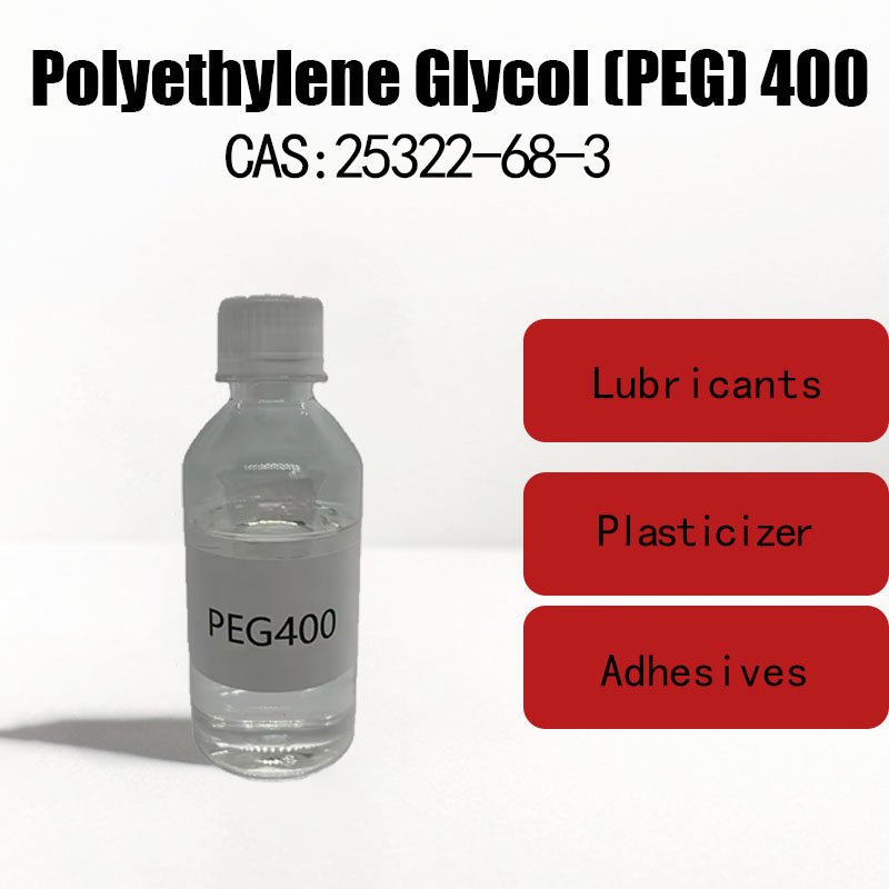 China Manufacturer Raw Materials USP Grade Polyethylene Glycol Peg 400 CAS 25322-68-3