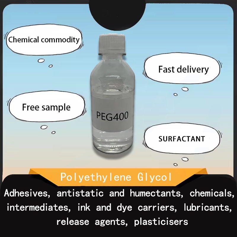 China Manufacturer Raw Materials USP Grade Polyethylene Glycol Peg 400 CAS 25322-68-3